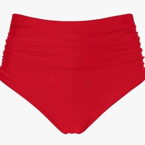 Red Bikini Bottoms Sz L (Matching Top Available)